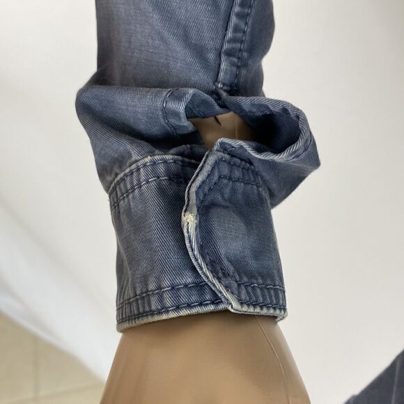 ❤️Last Chance American Eagle Outfitters 100% cotton utility zip up jacket sizeXS - Picture 3 of 11